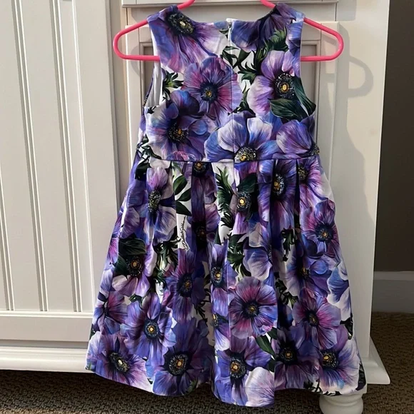 DOLCE & GABBANA FLORAL PRINTED SUMMER DRESS